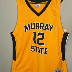 Murray State Racers Ja Morant #12 Original Retro Brand Gold NCAA Alumni Jersey